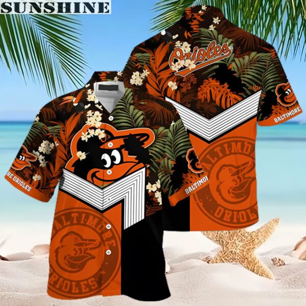 Baltimore Orioles Tropical Hawaiian Shirt 2 hawaiian shirt