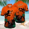 Baltimore Orioles Tropical Orange Hawaiian Shirt 2 hawaiian shirt