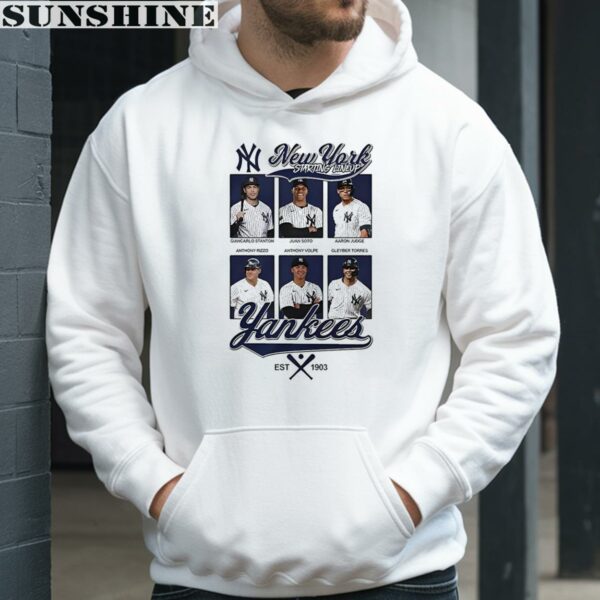 Baseball Team Est 1903 Starting Lineup New York Yankees Shirt 3 hoodie
