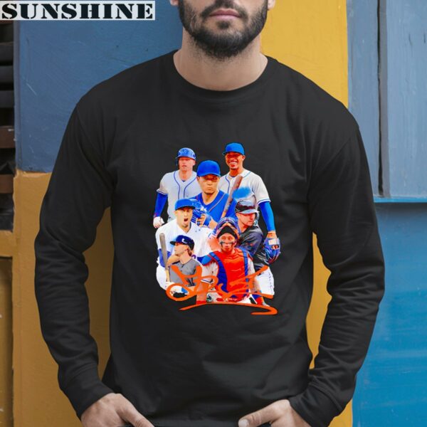 Baseball Team Players New York Mets Shirt 5 long sleeve shirt