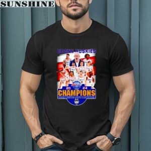 Basketball Big East Tournament Champions 2024 Uconn Huskies Shirt