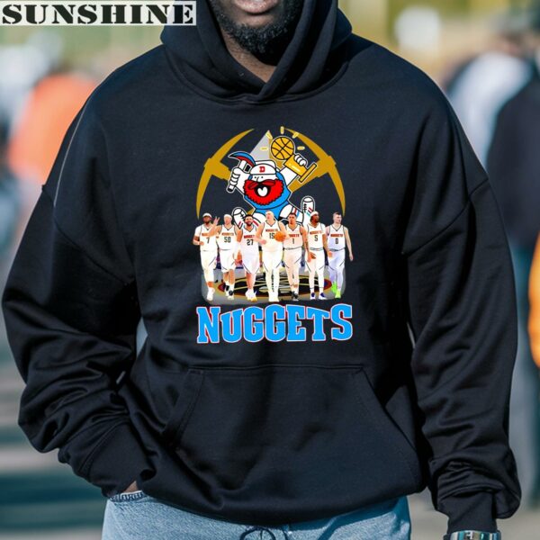 Basketball Famous Player Mascot Denver Nuggets Shirt 4 hoodie