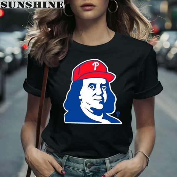 Benjamin Franklin Philadelphia Phillies Shirt 2 women shirt