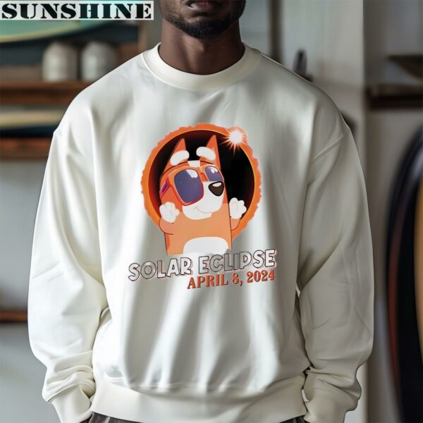 Bingo Bluey 2024 Total Solar Eclipse Shirt 4 sweatshirt