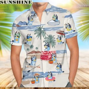 Bluey Family Hawaiian Shirt Summer Beach Shirt 1 hawaii