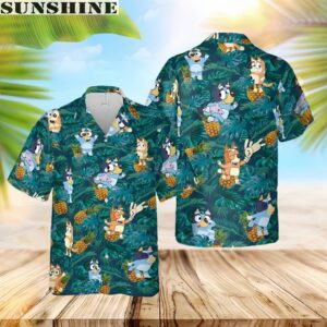 Bluey Hawaiian Shirt Funny Bluey Hawaiian Shirt 1 hawaii