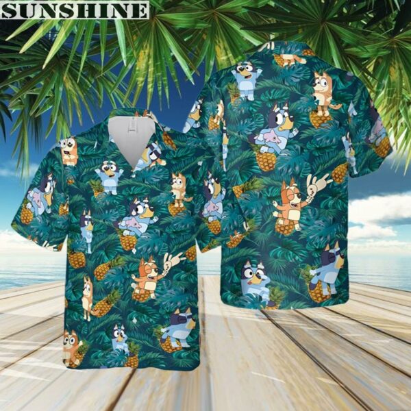 Bluey Hawaiian Shirt Funny Bluey Hawaiian Shirt 3 Aloha shirt