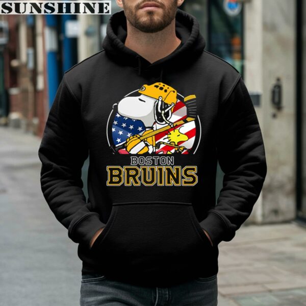 Boston Bruins Ice Hockey Snoopy And Woodstock NHL Shirt 4 hoodie