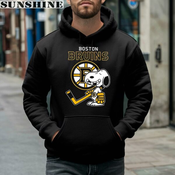 Boston Bruins Snoopy Smile Shirt NHL Gift 4 hoodie
