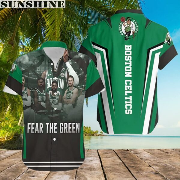 Boston Celtics Hawaiian Shirt Fear The Green 2 hawaiian