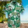 Boston Celtics Hawaiian Shirt Palm Leaves Pattern 2 hawaiian