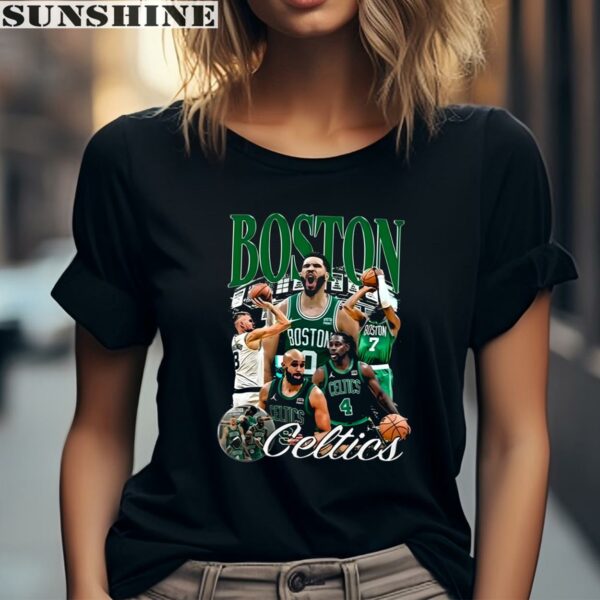 Boston Celtics Starting Five NBA Shirt 2 women shirt