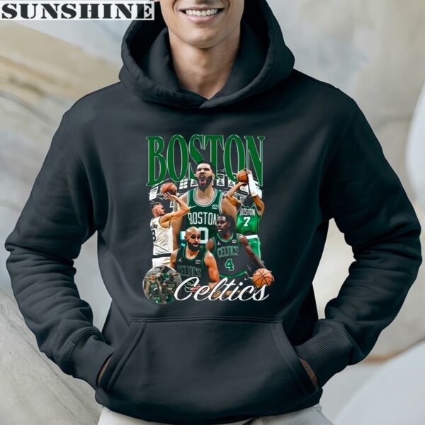 Boston Celtics Starting Five NBA Shirt 4 hoodie