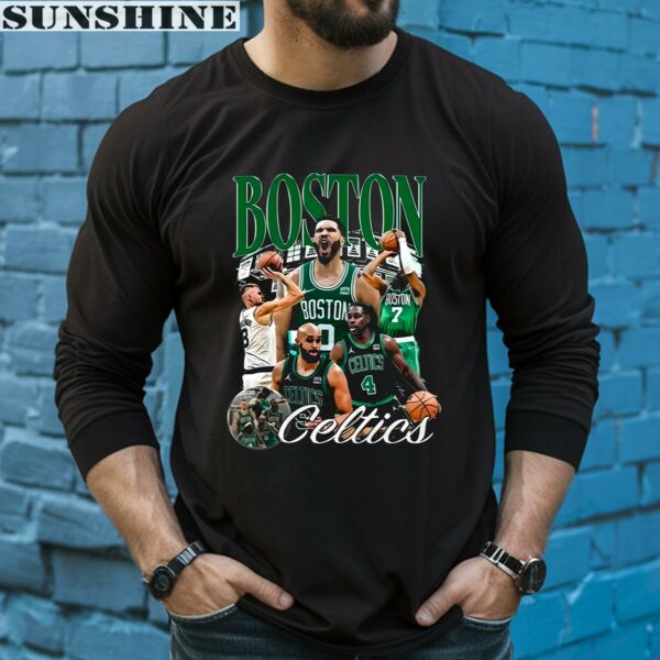 Boston Celtics Starting Five NBA Shirt 5 long sleeve shirt