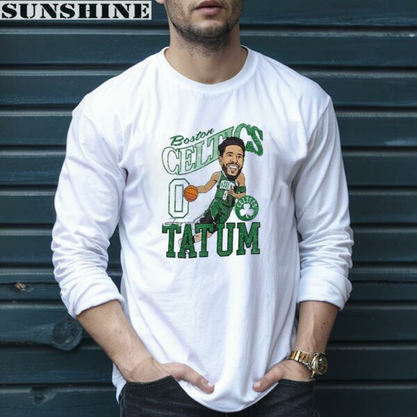 Bostons Celtics Jayson Tatum Shirt 5 long sleeve shirt