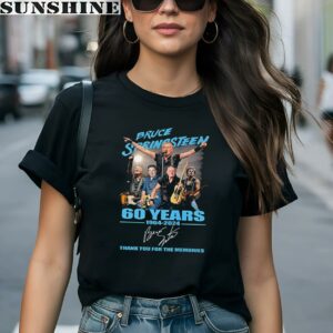 Bruce Springsteen 60 Years 1964 2024 Thank You For The Memories Signature Shirt