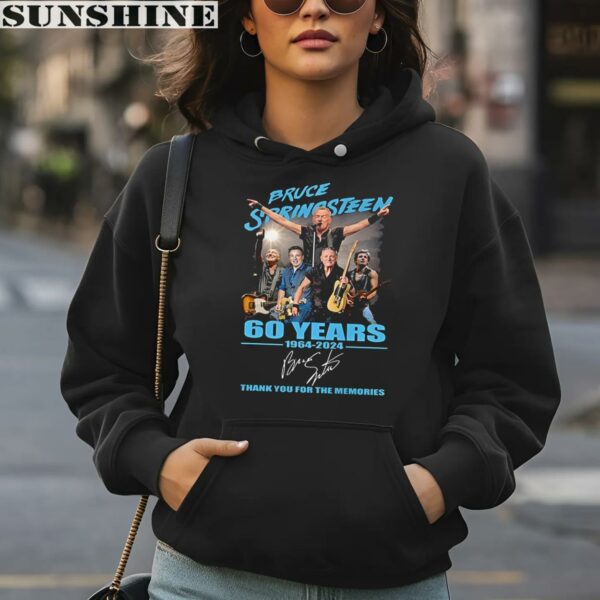Bruce Springsteen 60 Years 1964 2024 Thank You For The Memories Signature Shirt 4 hoodie