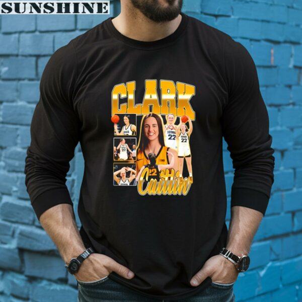 Caitlin Clark Iowa Hawkeyes Womens Basketball Graphic Shirt 5 long sleeve