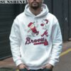 Charlie Brown And Snoopy Playing Baseball Atlanta Braves MLB Baseball Shirt 3 hoodie