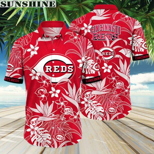 Cincinnati Reds MLB Hawaiian Shirt Aloha Shirt 3 Aloha shirt