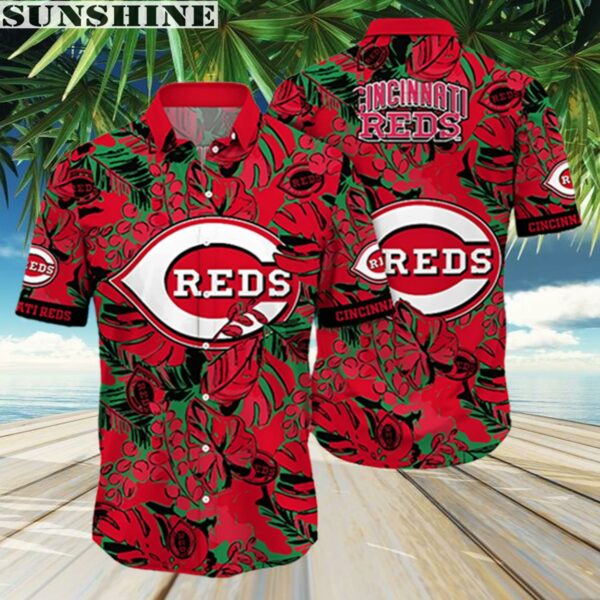 Cincinnati Reds MLB Hawaiian Shirt Travel Aloha Shirt 3 Aloha shirt