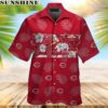 Cincinnati Reds Tropical Summer Hawaiian Shirt Short Sleeve Button Up