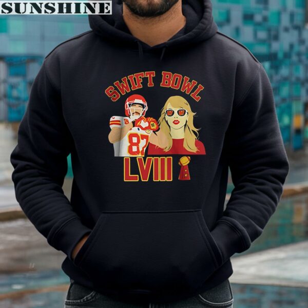 Cool Swiftie Bowl Travis Kelce Shirt 4 hoodie
