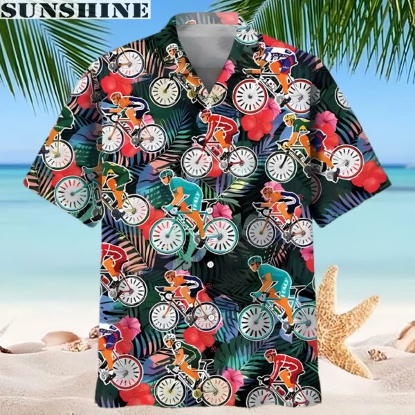 Cycling Tropical Summer Funny Hawaiian Shirt 2 hawaiian shirt