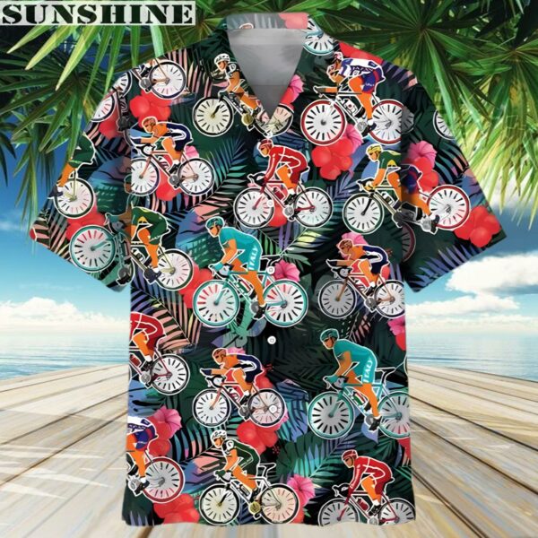 Cycling Tropical Summer Funny Hawaiian Shirt 3 Aloha shirt