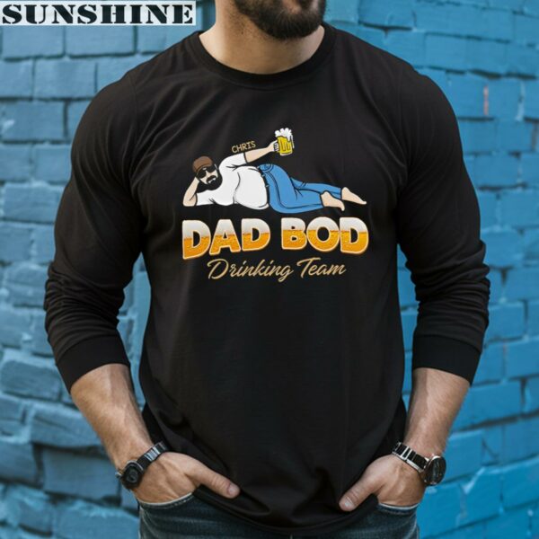 Dad Bod Drinking Team Shirts For Dad Bods 5 long sleeve
