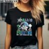 Dallas Stars Mavericks Texas Rangers Dallas Cowboys Snoopy Shirt 2 women shirt