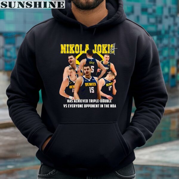 Denver Nuggets Nikola Jokic NBA Signature Shirt 4 hoodie