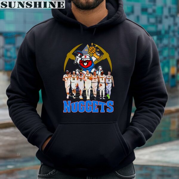Denver Nuggets Team Basketball Shirts 4 hoodie