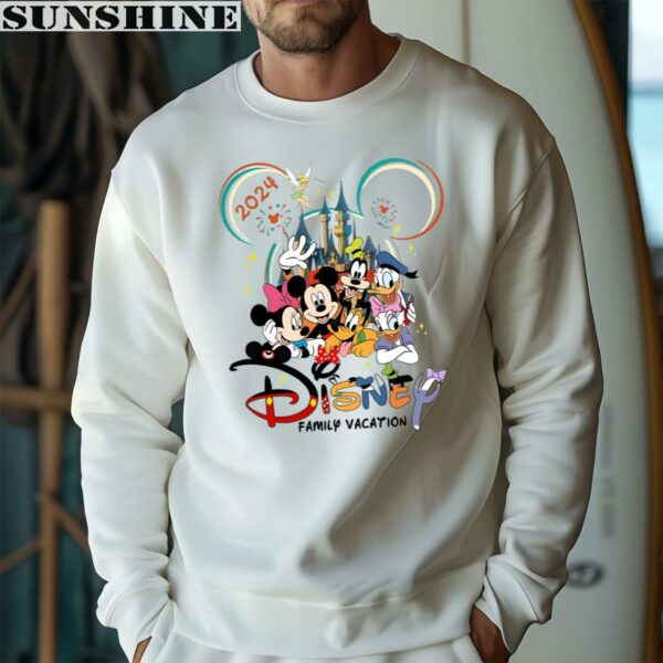 Disney Family Trip 2024 T shirt Disney Family Vacation Shirt 3 sweatshirt