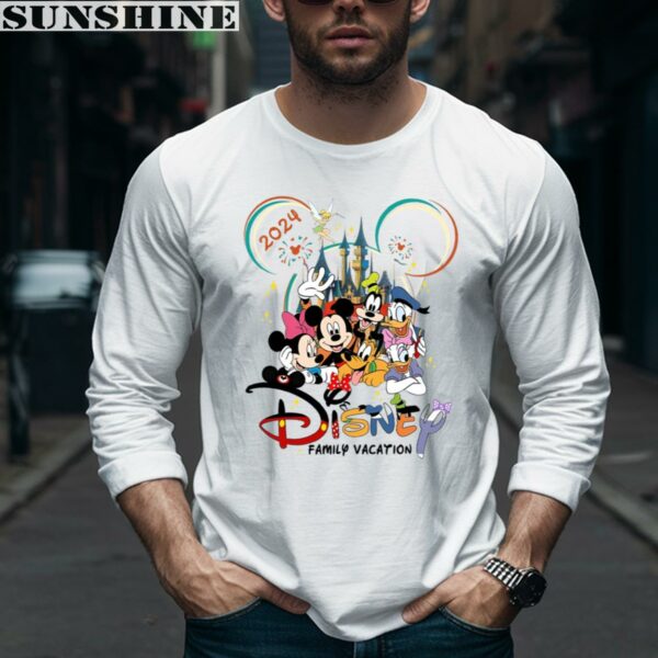 Disney Family Trip 2024 T shirt Disney Family Vacation Shirt 5 long sleeve shirt