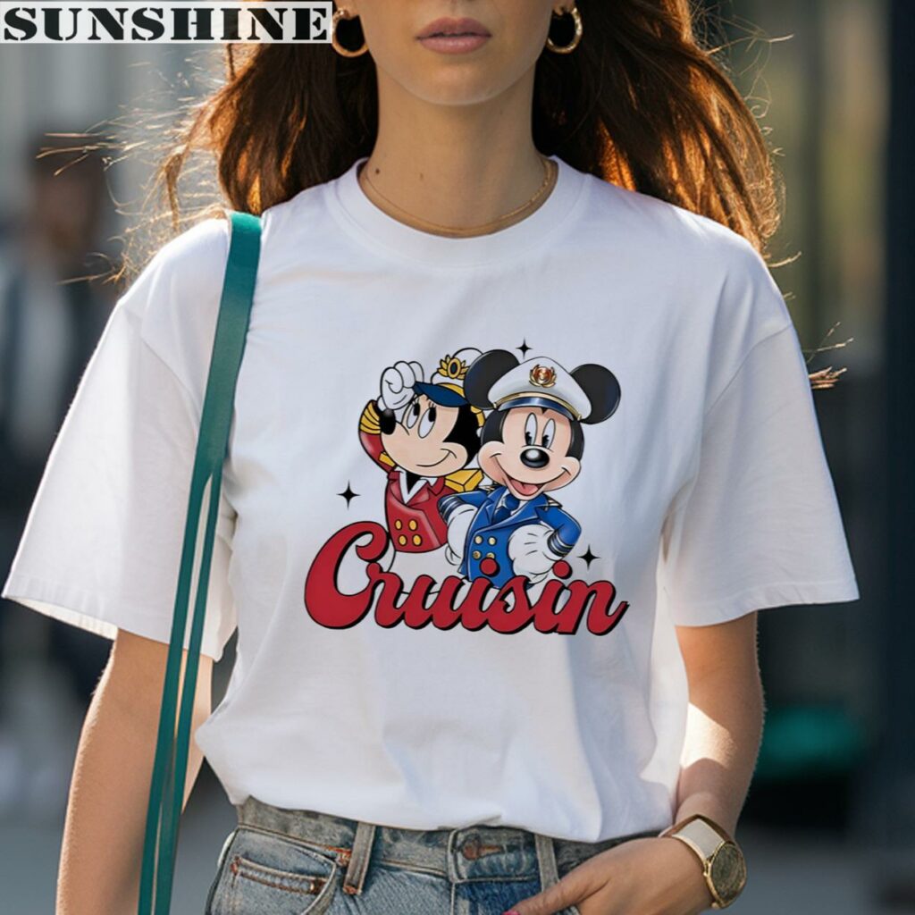 Disney Magical Cruisin Mickey Mouse Shirt