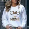 Disney Mama Minnie Mouse Leopard Mothers Day Shirt 4 sweatshirt