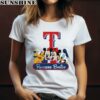 Disney Mickey And Friends Babies Texas Rangers MLB Shirt 2 women shirt
