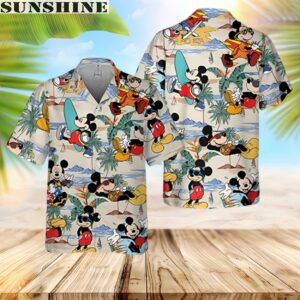 Disney Mickey Hawaiian Shirt, Summer Vacation Hawaiian Shirt
