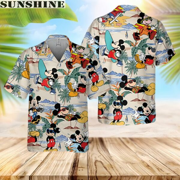 Disney Mickey Hawaiian Shirt, Summer Vacation Hawaiian Shirt