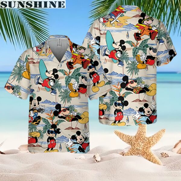 Disney Mickey Hawaiian Shirt Summer Vacation Hawaiian Shirt 2 hawaiian shirt