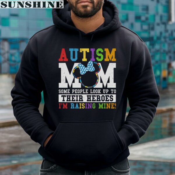 Disney Minnie Mouse Awareness Autism Mom Shirt 4 hoodie