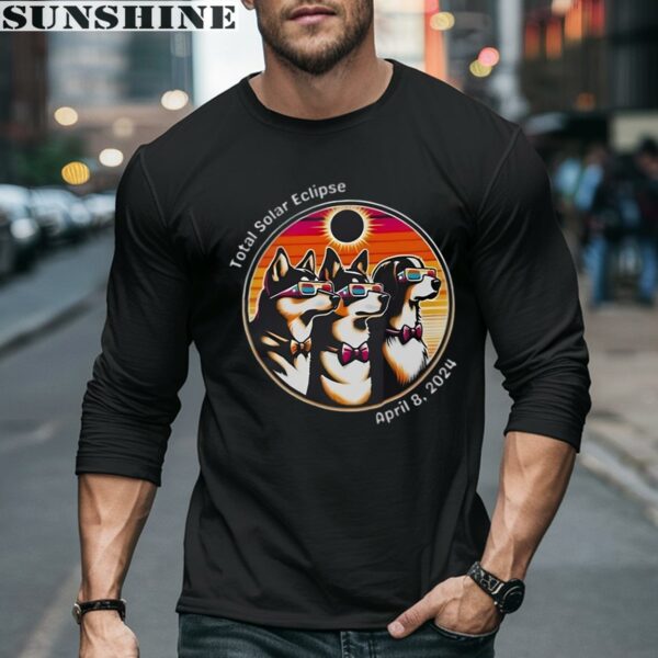Dog Eclipse Path Of Totality April 2024 Total Solar Eclipse Shirt 5 long sleeve shirt