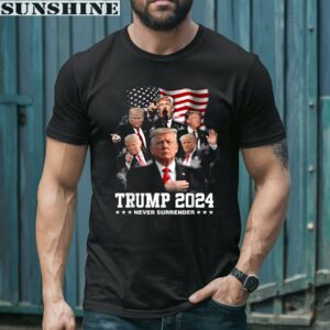 Donald J Trump 2024 Never Surrender Shirt