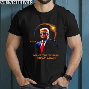 Donald Trump April 8 2024 Total Eclipse Make The Eclipse Great Again Shirt