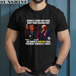 Donald Trump May Have Hurt Your Feelings But Joe Biden Is Hurting Your Shirt