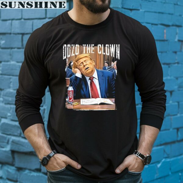 Donald Trump Sleeping At Trial Shirt 5 long sleeve shirt