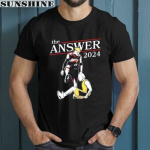 Donald Trump Vs Joe Biden The Answer 2024 Shirt