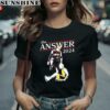 Donald Trump Vs Joe Biden The Answer 2024 Shirt 2 women shirt