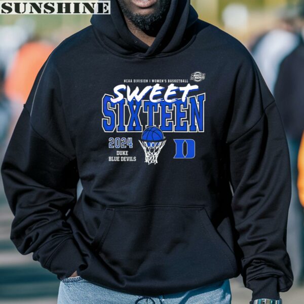 Duke Blue Devils Sweet Sixteen 2024 NCAA Division I Womens Basketball Shirt 4 hoodie